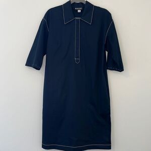 Shani Navy Collared shirt Dress Size 10
